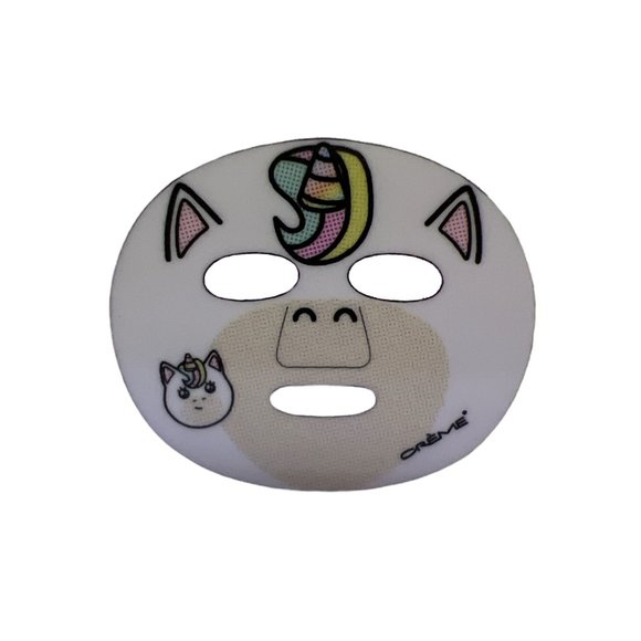 NEW The Creme Shop Glow Up, Skin! Unicorn Sheet Face Mask, Set of 3, NWB - Picture 2 of 3